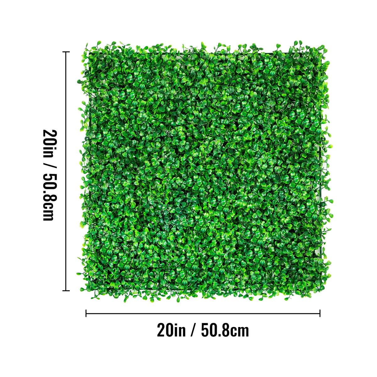 SucceBuy Artificial Boxwood Hedge Wall Panel Faux Greenery Background
