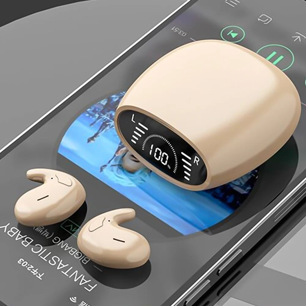 SHUKE Sleep Headphones Ultra Thin Wireless Bluetooth Earbuds