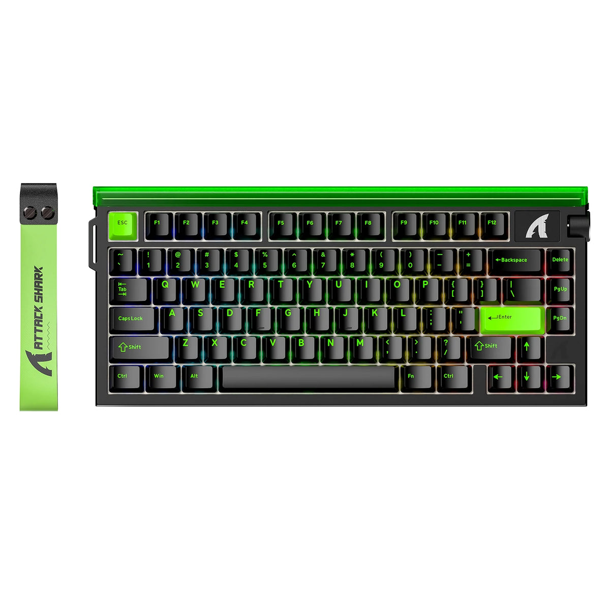 Attack Shark R85HE Hall Effect Rapid Trigger RGB Gaming Keyboard