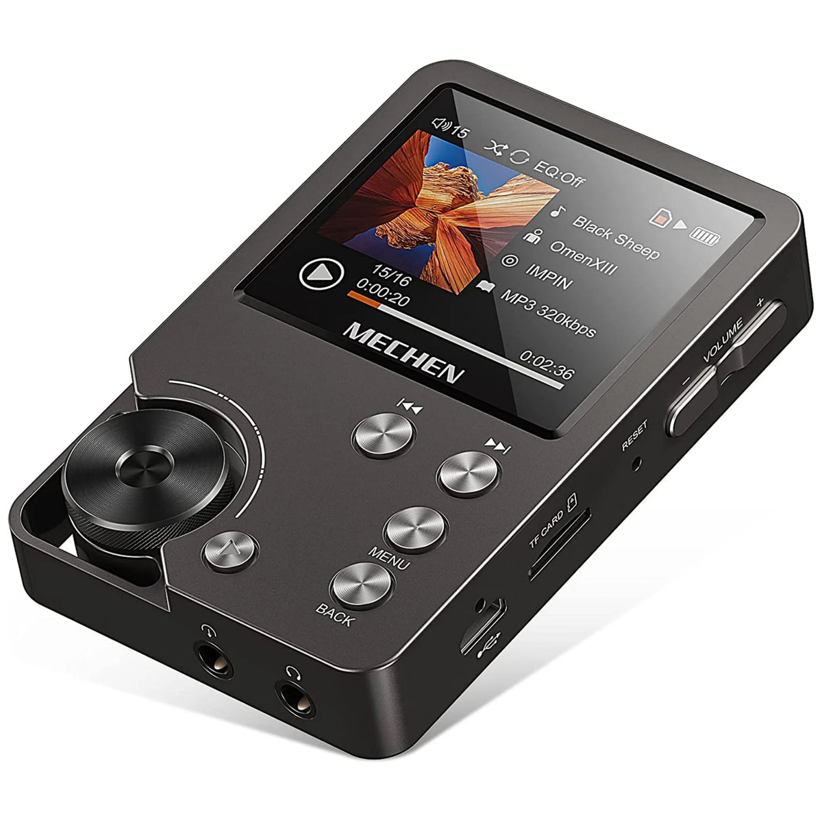 MECHEN Lossless DSD HiFi Music Player With Balanced Audio Output