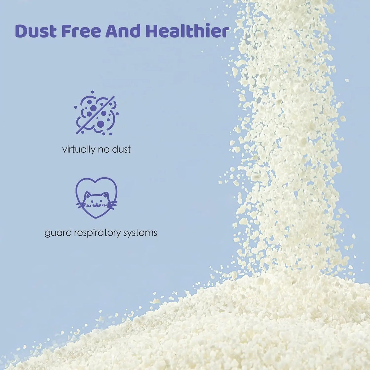 EZSKUUP Cassava Non Stick Cat Litter For Automatic Litter Boxes
