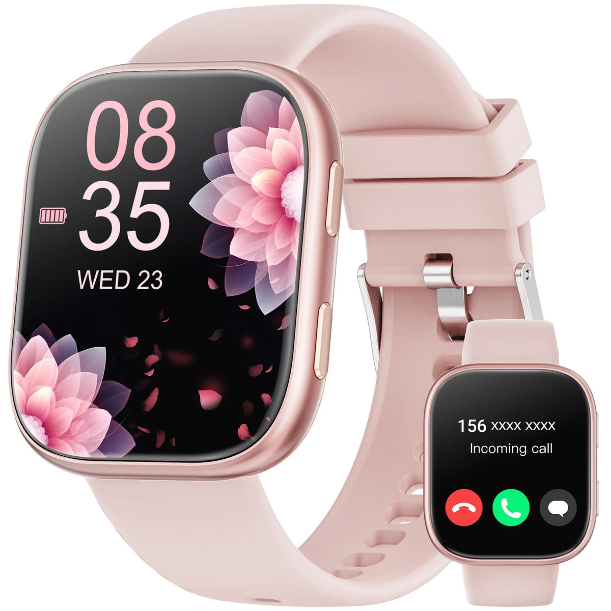 Bluetooth Call Smartwatch With Fitness Tracking And Heart Rate Monitor