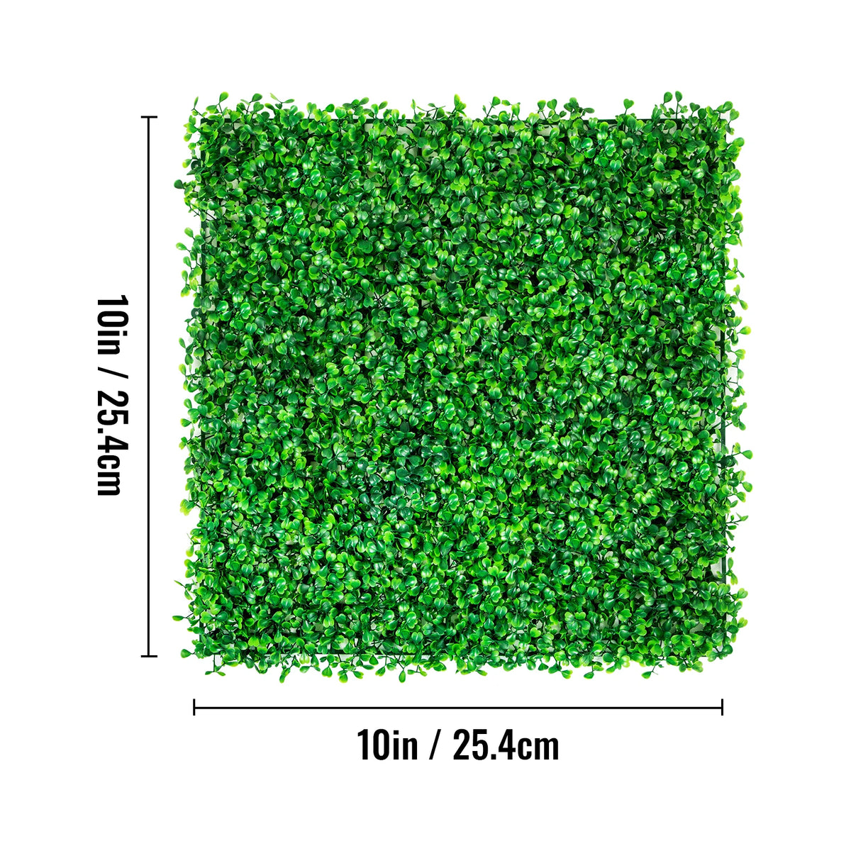 SucceBuy Artificial Boxwood Hedge Wall Panel Faux Greenery Background