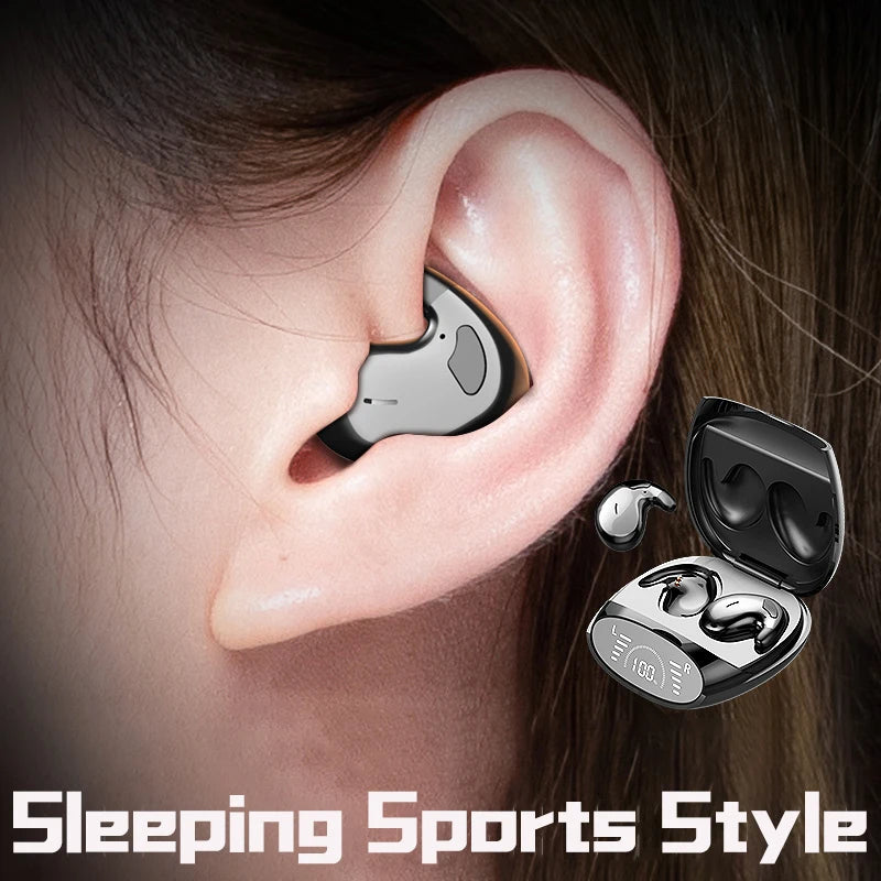 SHUKE Sleep Headphones Ultra Thin Wireless Bluetooth Earbuds