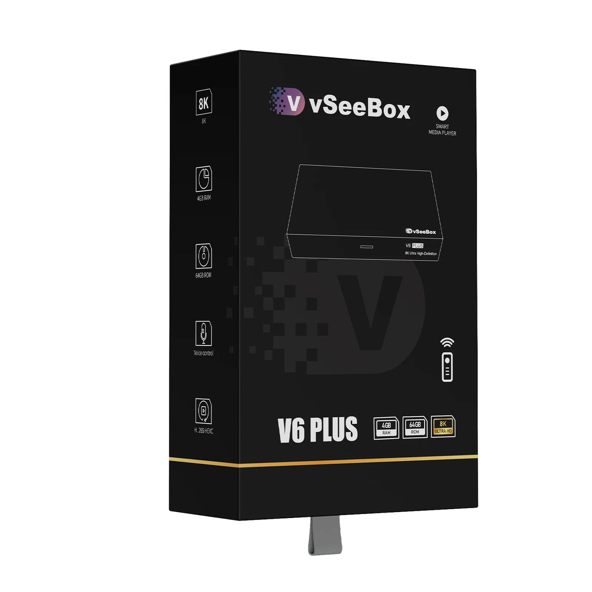 VseeCzydore V6 Plus 8K Android TV Box With Voice Control