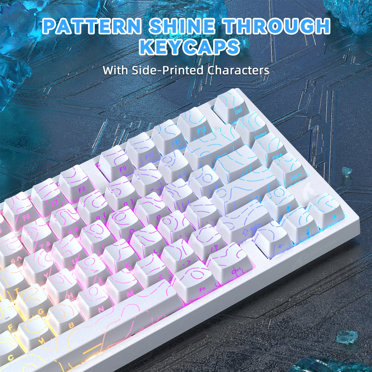 Attack Shark R82HE Wired Hall Effect Rapid Trigger Gaming Keyboard
