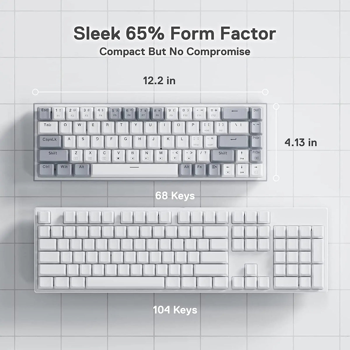 Redragon K631 Hot Swappable RGB Mechanical Gaming Keyboard