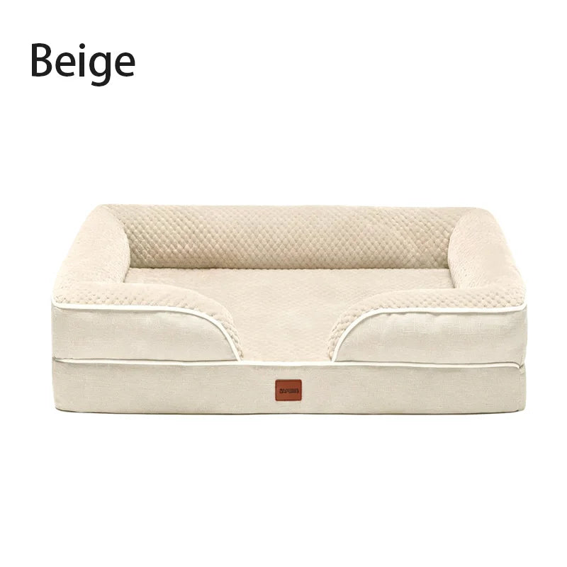 Orthopedic Dog Sofa Bed With Memory Foam And Waterproof Cover