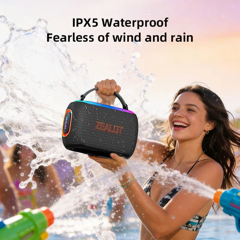 ZEALOT S182 60W Portable Bluetooth Speaker With Powerful HiFi Bass