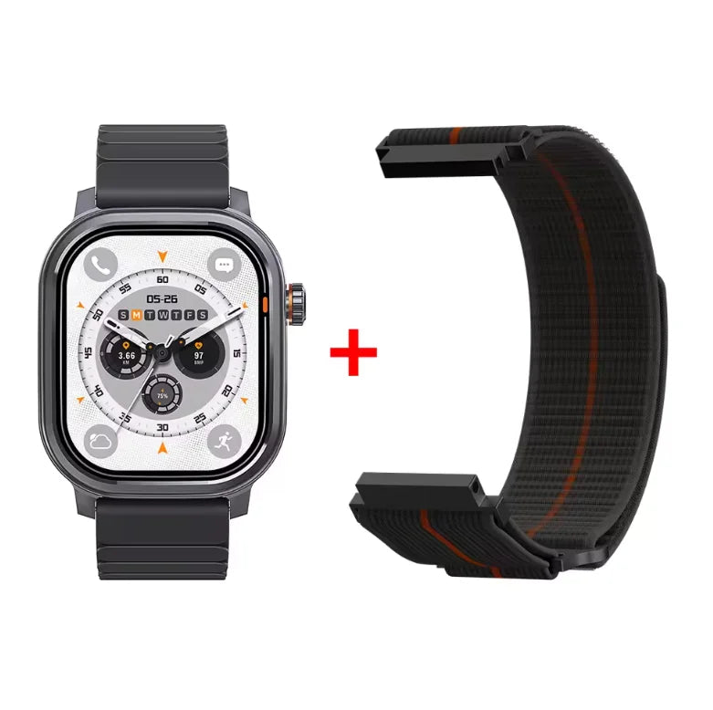 KOSPET Pulse AMOLED Smartwatch With Bluetooth Calling And Fitness Monitoring