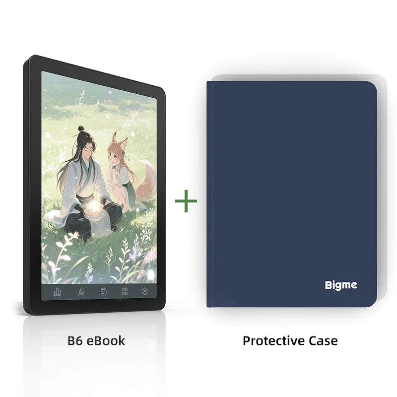 Bigme B6 Ebook Reader 4GB 64GB Android 14 36-Level Front Light