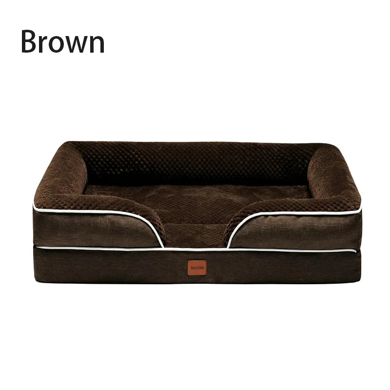 Orthopedic Dog Sofa Bed With Memory Foam And Waterproof Cover