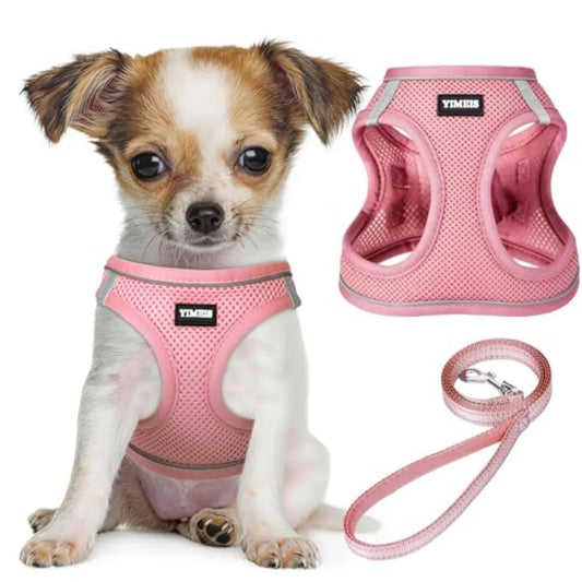 Reflective No Pull Dog Harness And Leash Set For Walking