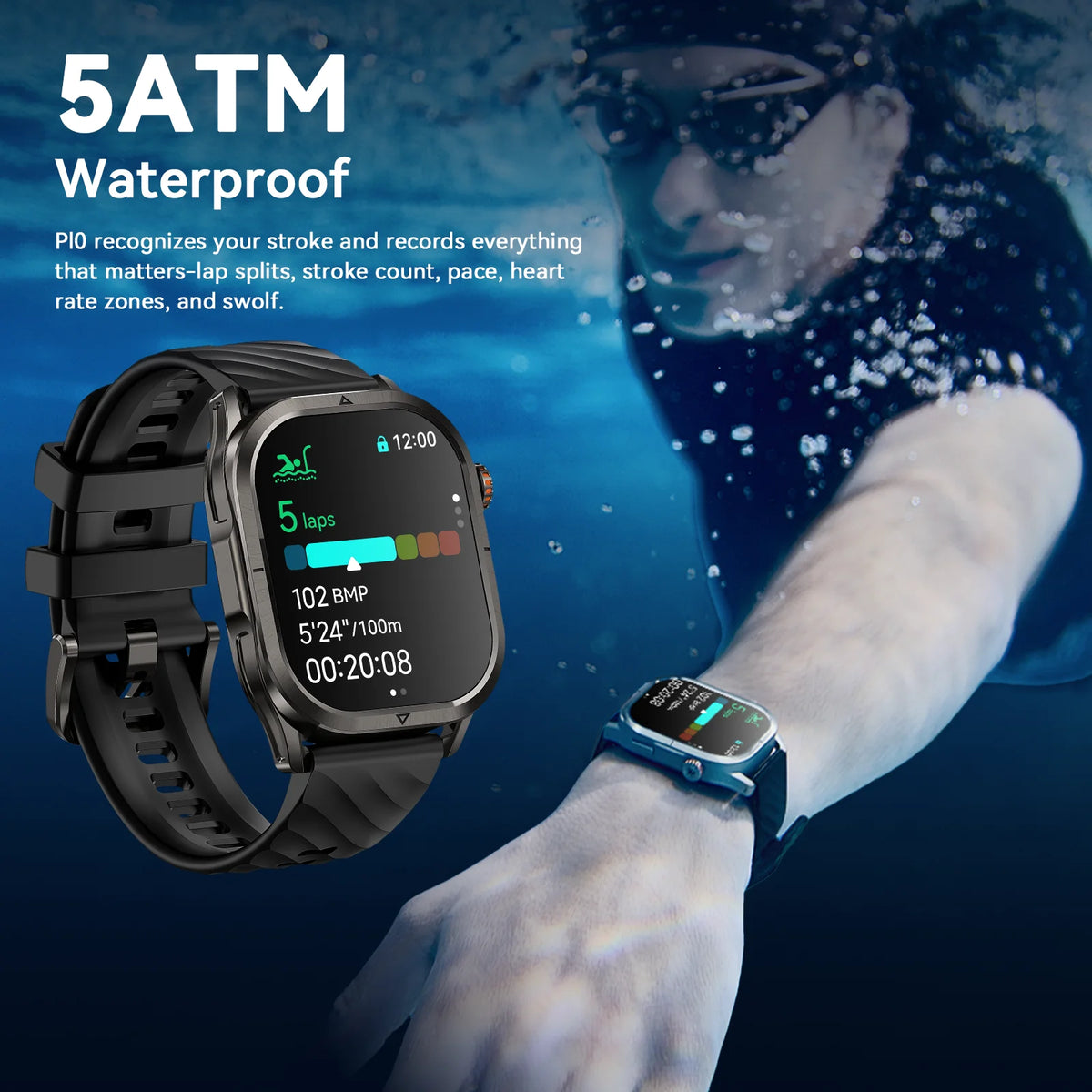 KOSPET Magic P10 GPS Smartwatch With AMOLED Sports Tracking