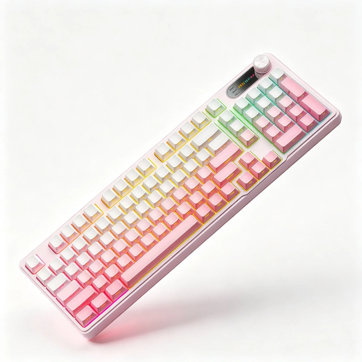 Tri Mode Wireless 98 Key Mechanical Style RGB Keyboard