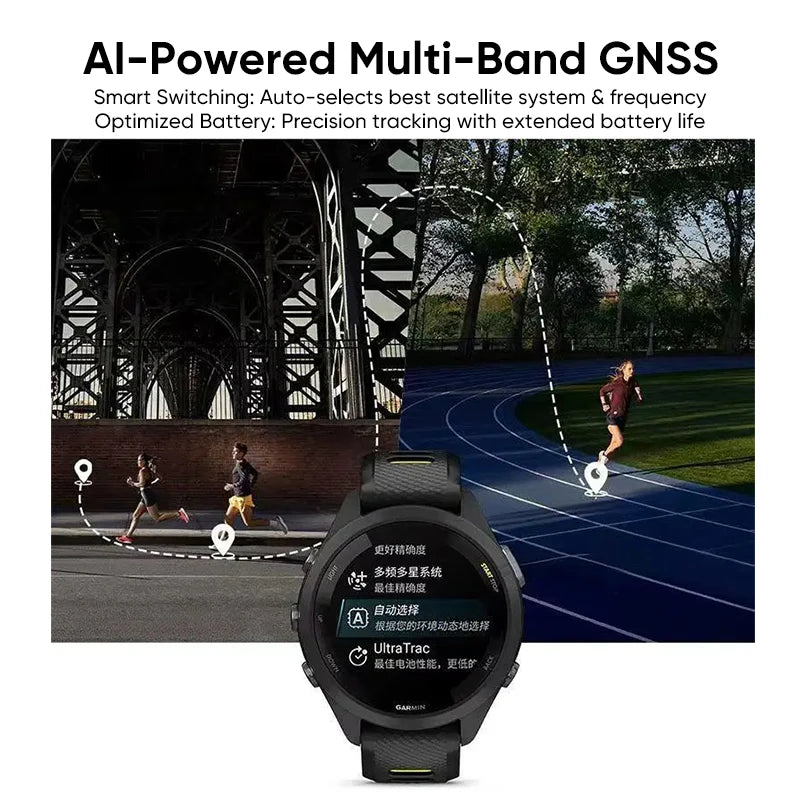 Garmin Forerunner 265 GPS Smartwatch With AMOLED Training Metrics