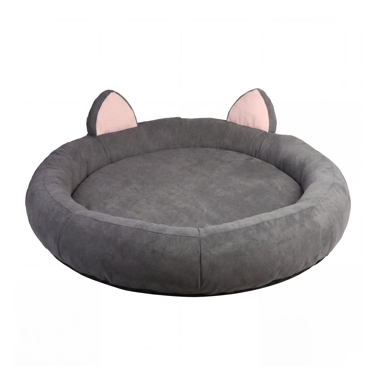 Orthopedic Memory Foam Bolster Dog Bed For Large Senior Dogs