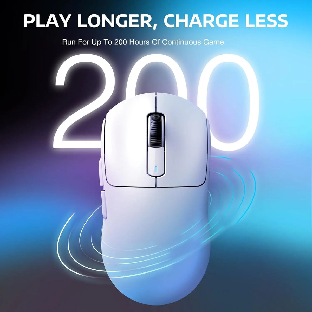 Attack Shark X3 Wireless Gaming Mouse With PAW3395 Optical Sensor