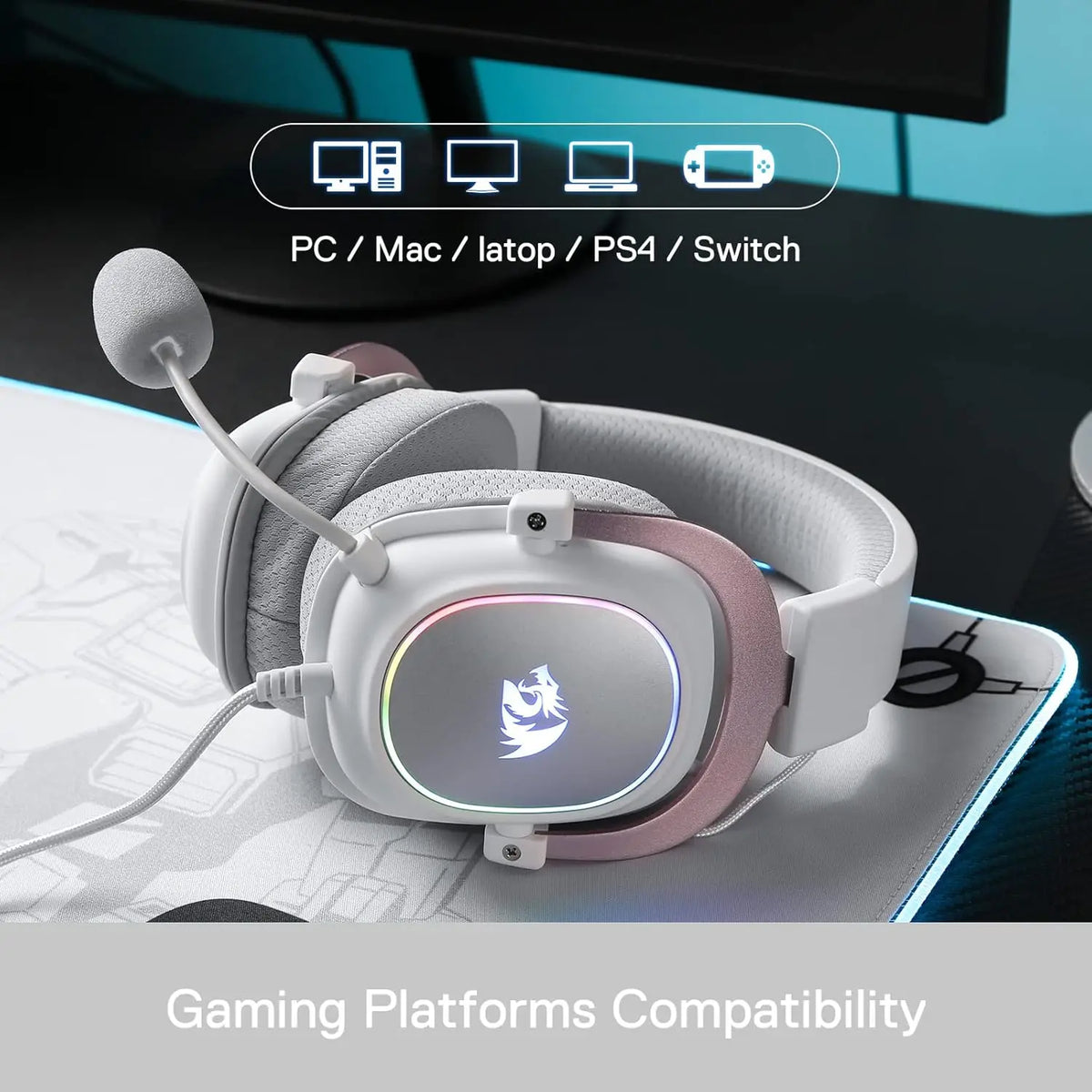 Redragon H510 Zeus X Wired Gaming Headset With 7.1 Surround Sound