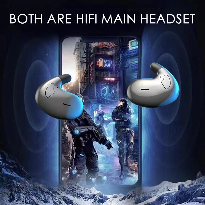 SHUKE Sleep Headphones Ultra Thin Wireless Bluetooth Earbuds