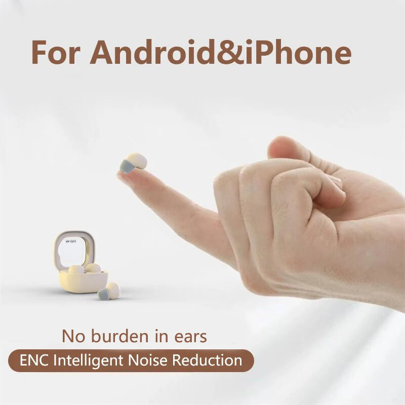 SHUKE SK Small Earbuds Wireless Bluetooth Headset With ANC