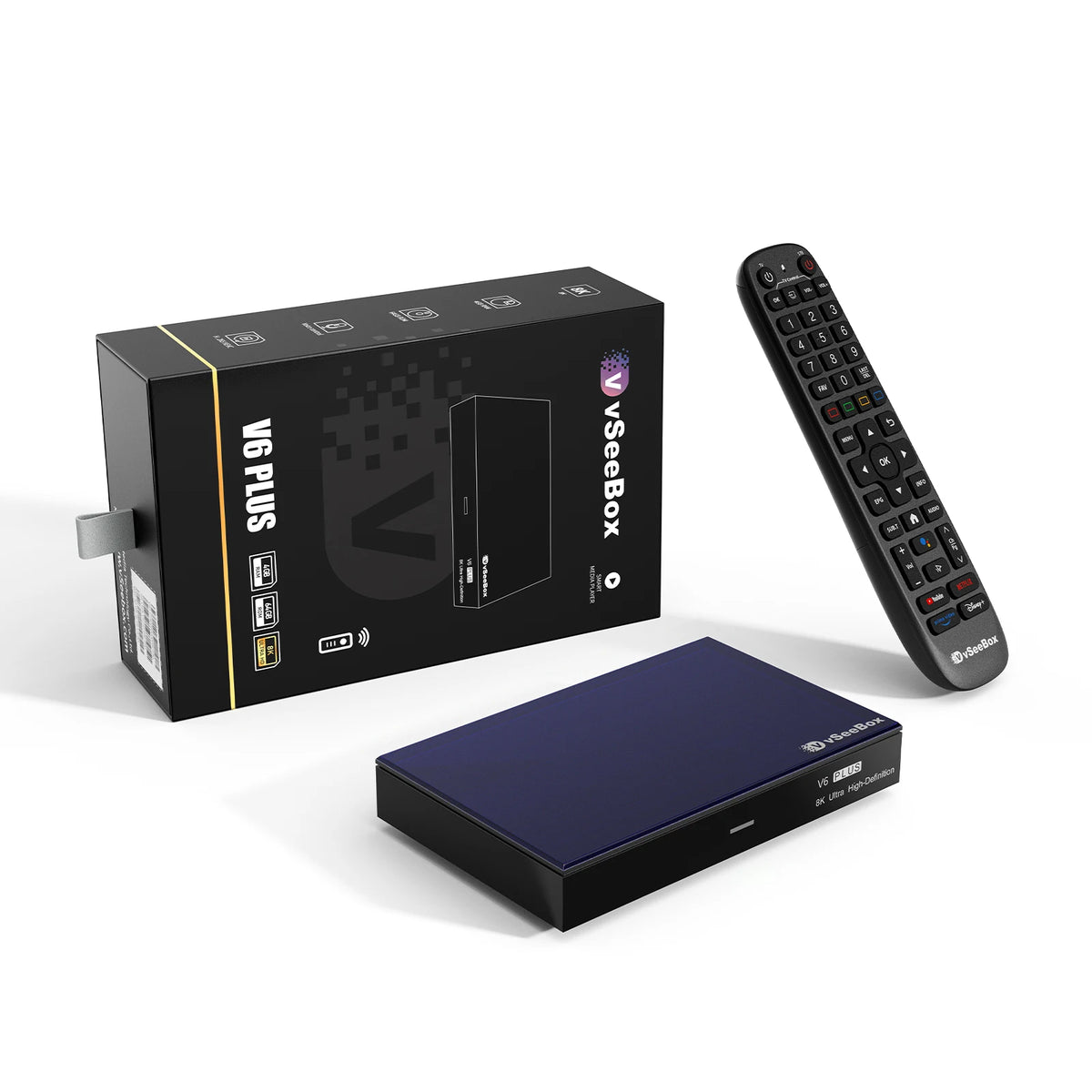 VseeCzydore V6 Plus 8K Android TV Box With Voice Control