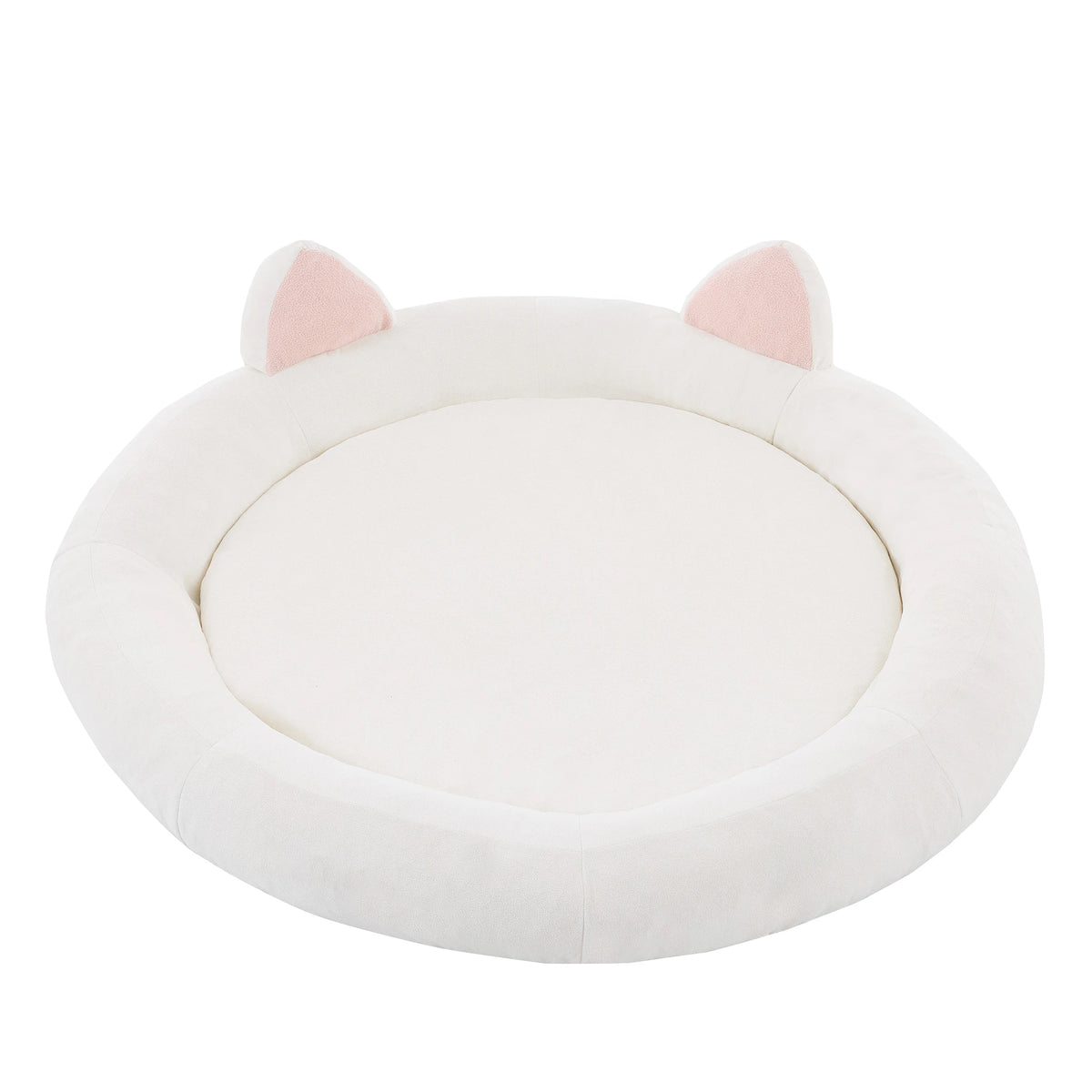 Orthopedic Memory Foam Bolster Dog Bed For Large Senior Dogs