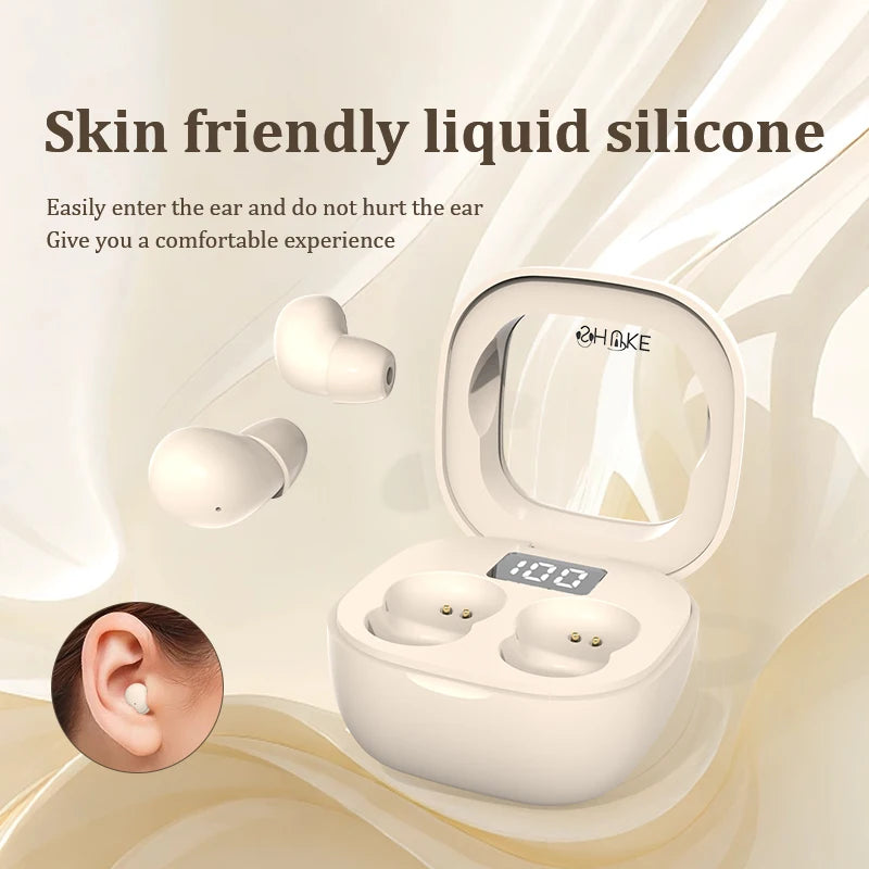 SHUKE SK Small Earbuds Wireless Bluetooth Headset With ANC
