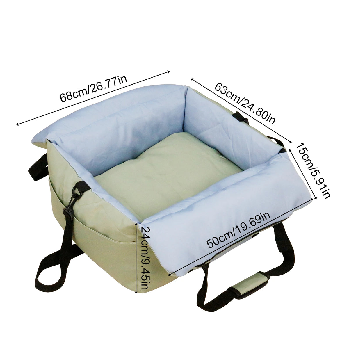 Borwart Dog Booster Seat With Removable Washable Cover