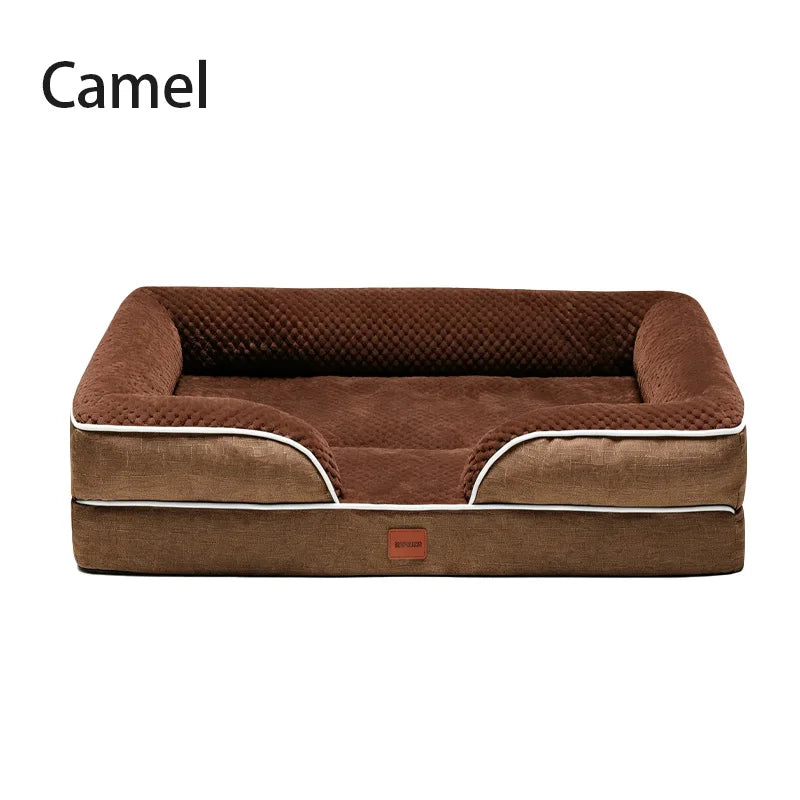 Orthopedic Dog Sofa Bed With Memory Foam And Waterproof Cover