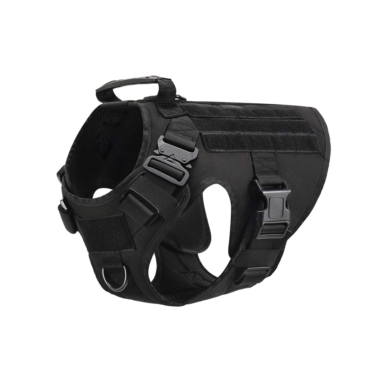 Adjustable Tactical Nylon Dog Harness With Quick Release