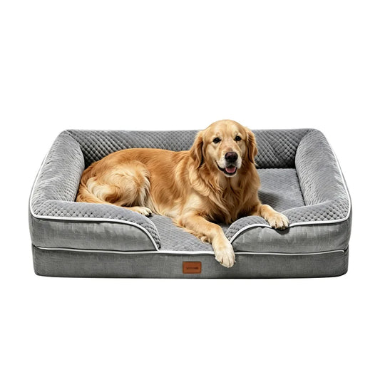 Orthopedic Dog Sofa Bed With Memory Foam And Waterproof Cover