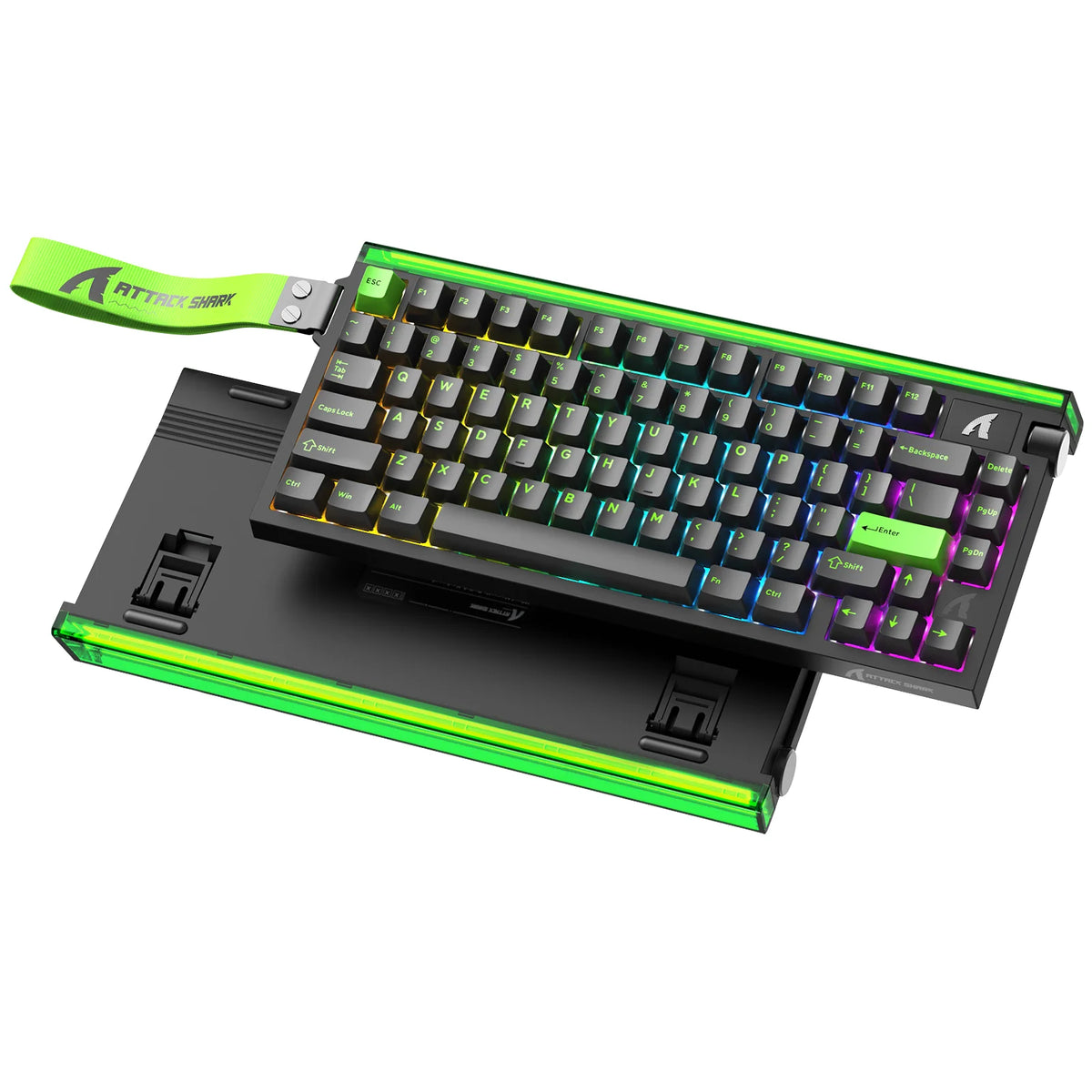 Attack Shark Wired Hall Effect Rapid Trigger Keyboard 8K Polling