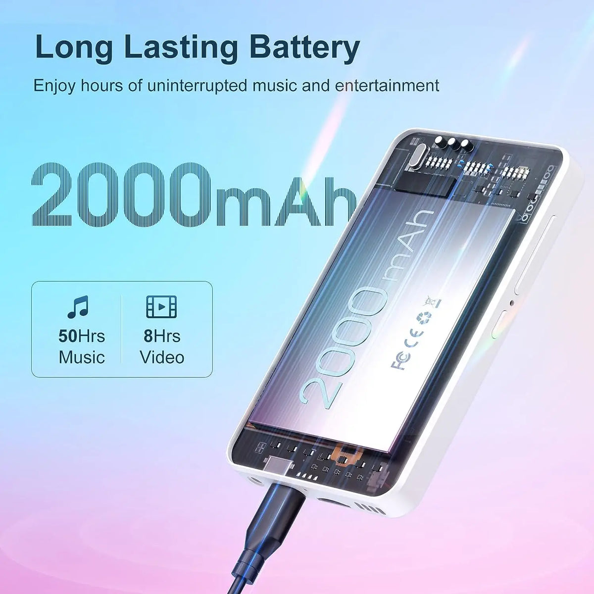 MECHEN Android MP3 Player With Bluetooth WiFi And Streaming Apps