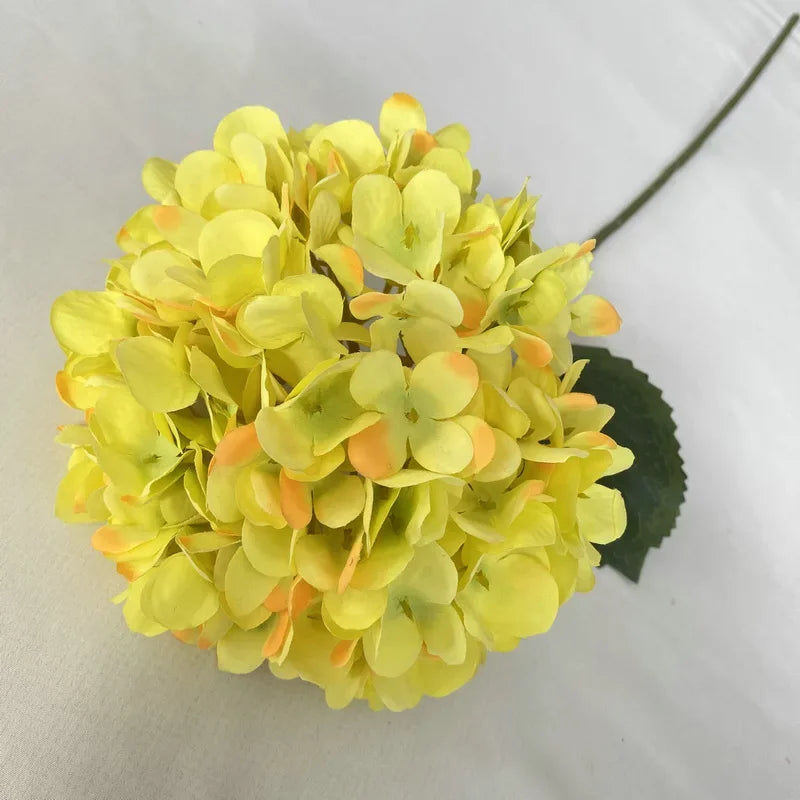 58cm Beautiful Silk Artificial Flowers Hydrangea Flower Bouquet for  2026 Party Wedding Room Table Decoration Floral Arrangement