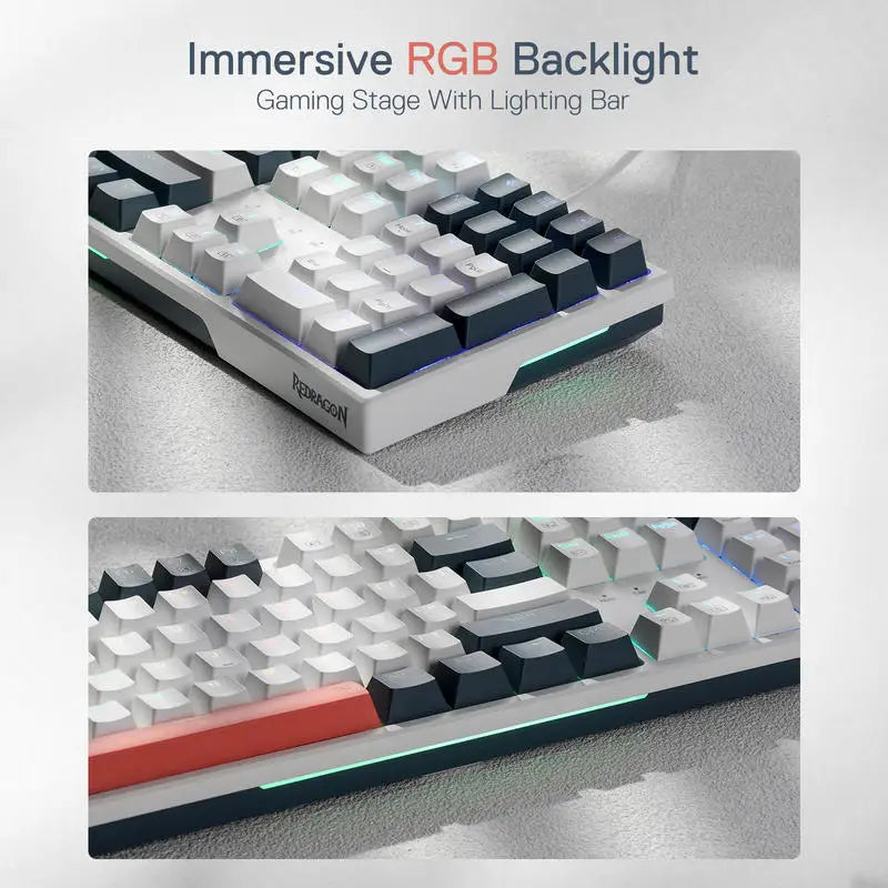 Redragon K668 Mechanical Gaming Keyboard With Hot Swappable Switches