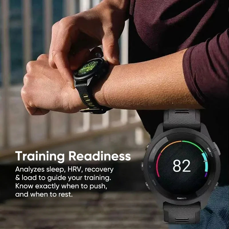 Garmin Forerunner 265 GPS Smartwatch With AMOLED Training Metrics