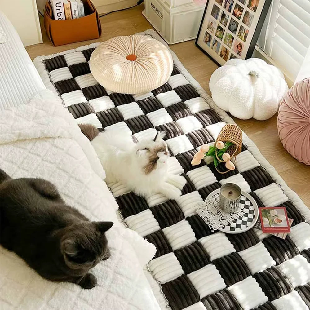 Premium Warm Pet Bed Mat For Car Seat Cover Fleece
