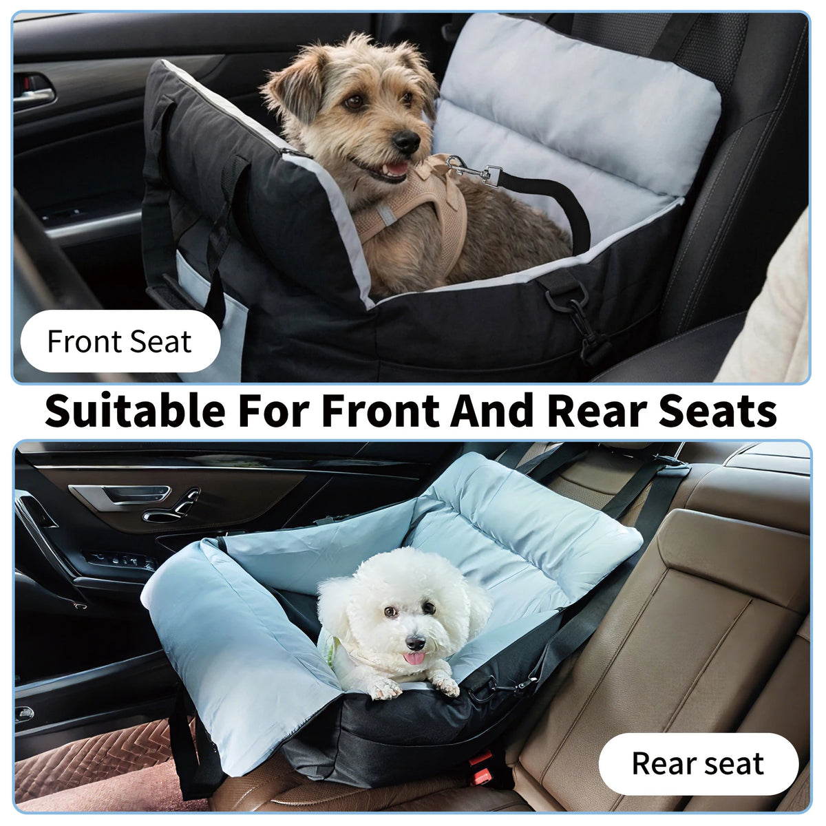 Borwart Dog Booster Seat With Removable Washable Cover