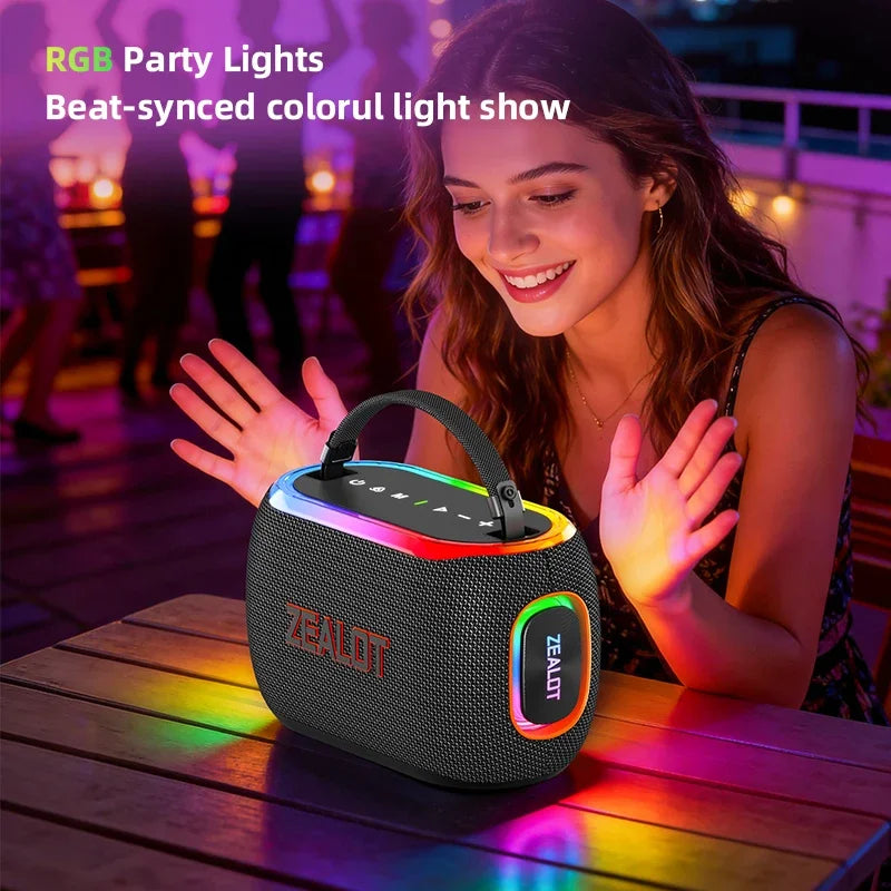 ZEALOT S182 60W Portable Bluetooth Speaker With Powerful HiFi Bass