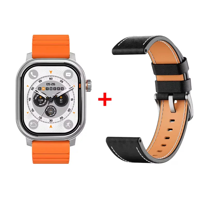 KOSPET Pulse AMOLED Smartwatch With Bluetooth Calling And Fitness Monitoring