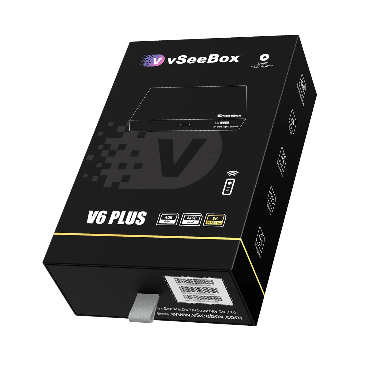 VseeCzydore V6 Plus 8K Android TV Box With Voice Control