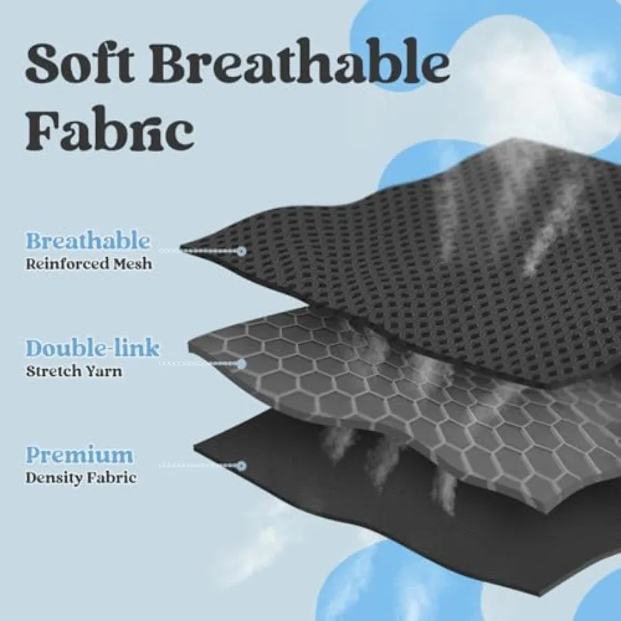 Reflective Step In Breathable Mesh Dog Harness And Leash Set