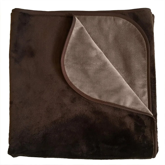 Mambe Waterproof Reversible Washable Pet And Incontinence Throw Blanket