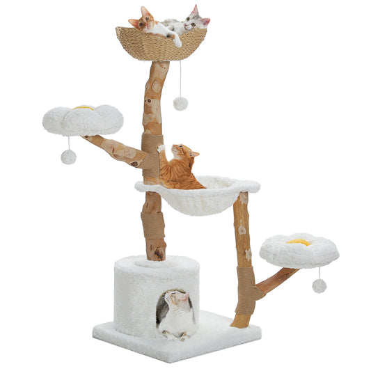 Pawz Road Multi Level Cat Condo With Sisal Scratching Posts