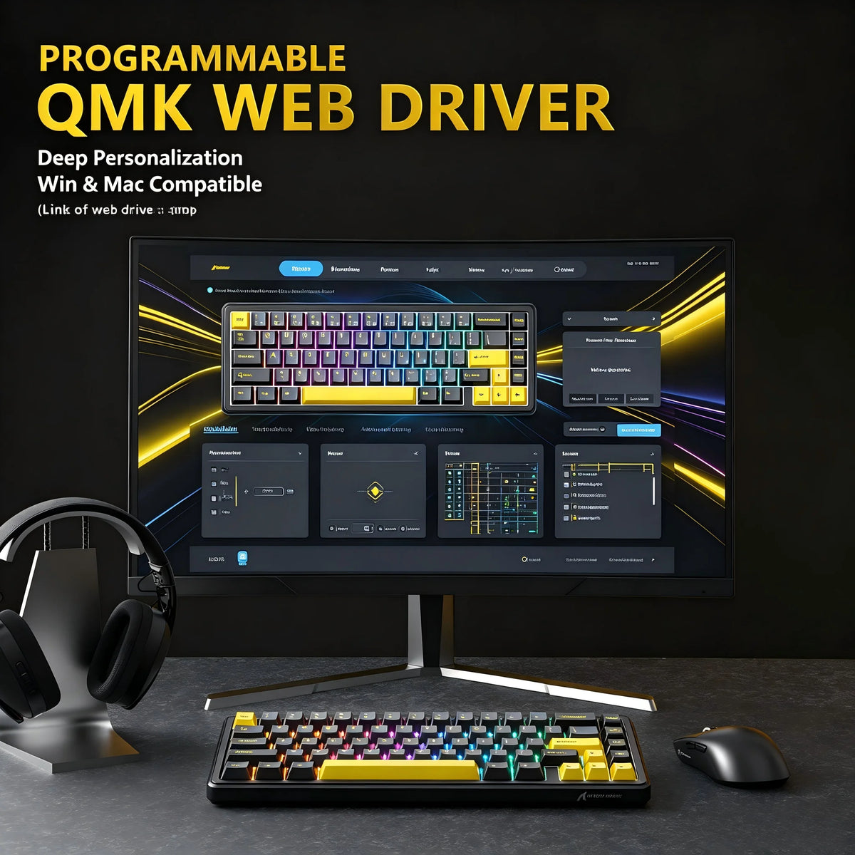 Attack Shark Hall Effect Gaming Mechanical Keyboard RGB Rapid Trigger