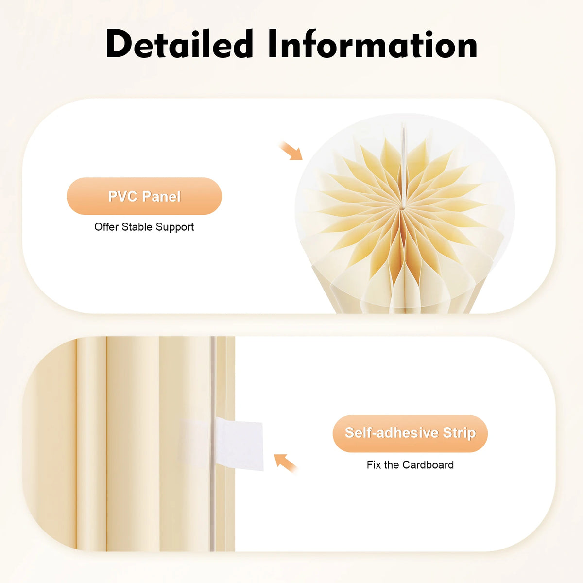 2Pcs 100cm Wedding Centerpieces Cardboard Vases, 39.4in Tall Foldable Honeycomb Flower Stand Cylinder Display Pedestal Load 50kg