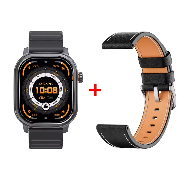 KOSPET Pulse AMOLED Smartwatch With Bluetooth Calling And Fitness Monitoring