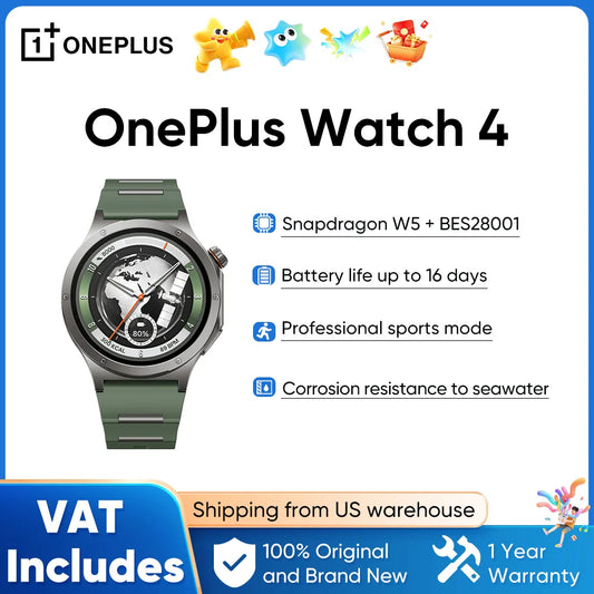 OnePlus Smartwatch With Fitness Heart Rate And Sleep Tracking