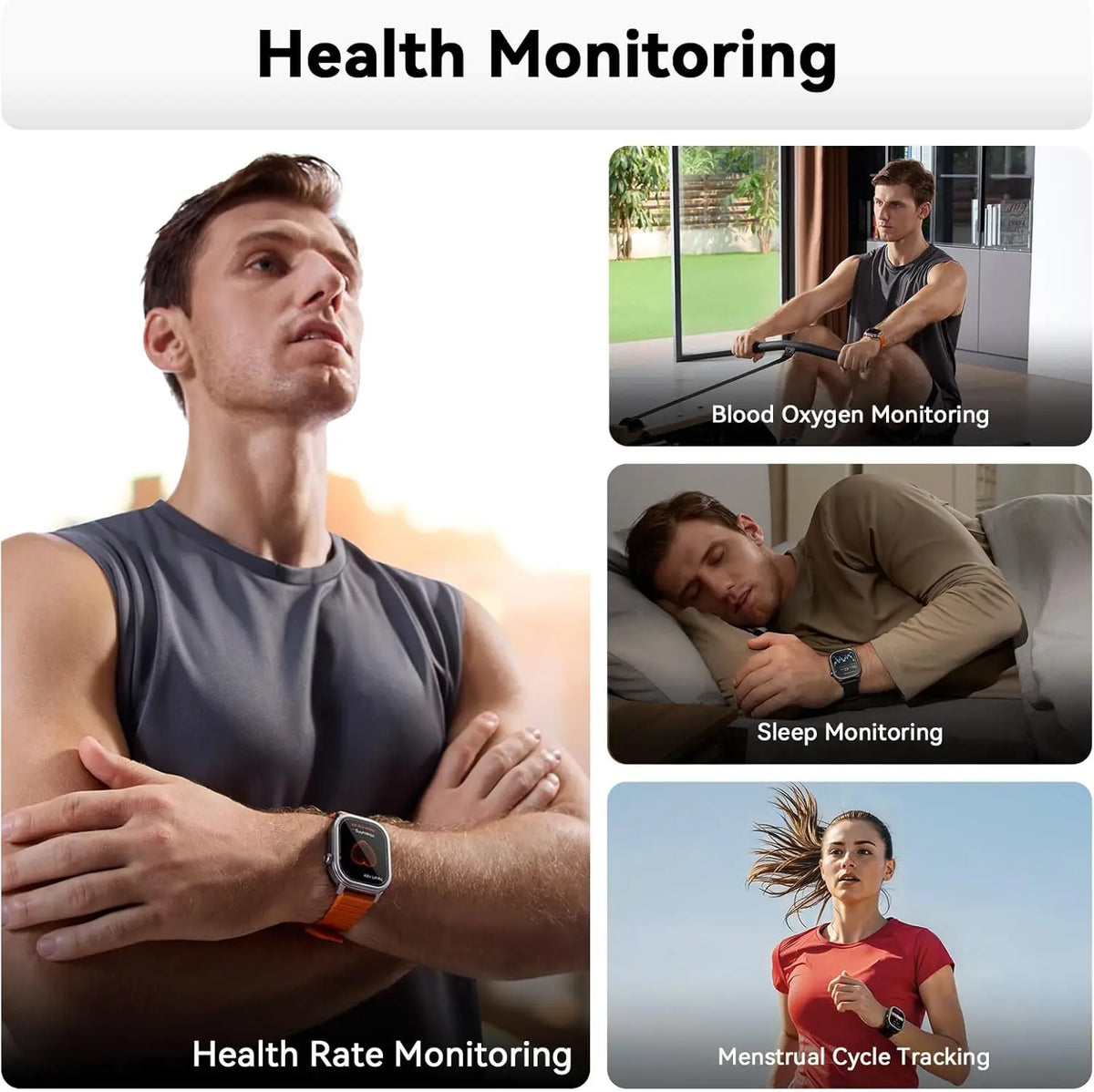 KOSPET Pulse AMOLED Smartwatch With Bluetooth Calling And Fitness Monitoring